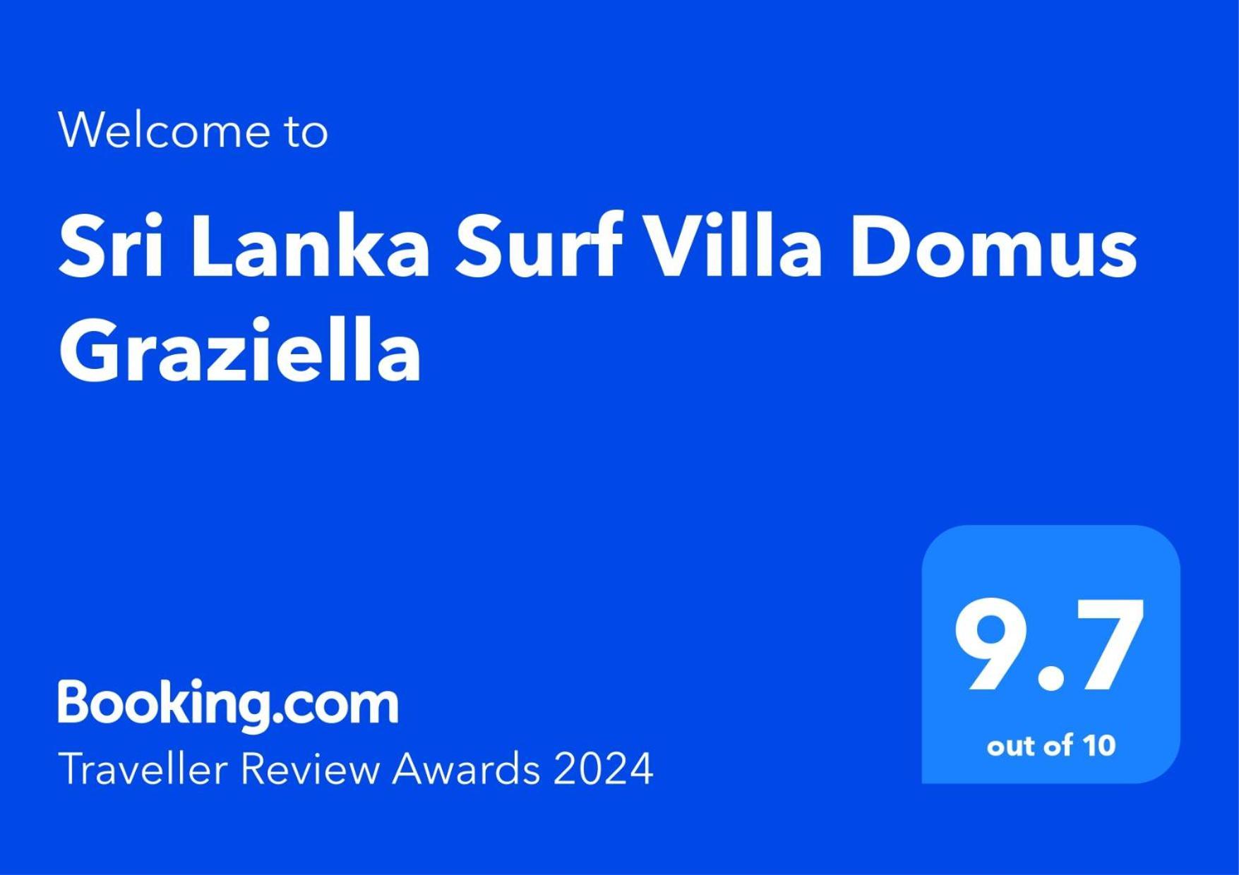 Sri Lanka Surf Villa Domus Graziella Ahangama Exterior foto